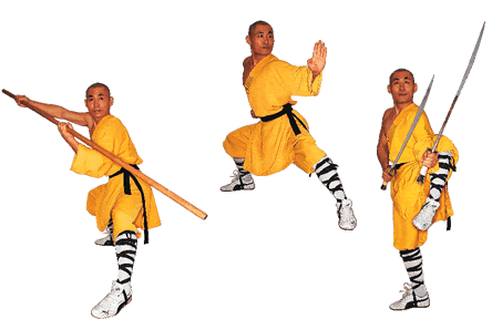 Три мастера боевых искусств